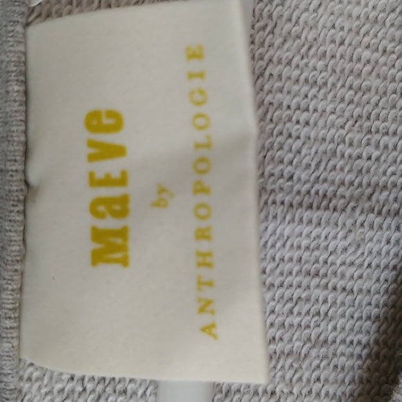Anthropologie Maeve Marcie Embroidered Sweatshirt SZ M - Picture 5 of 9